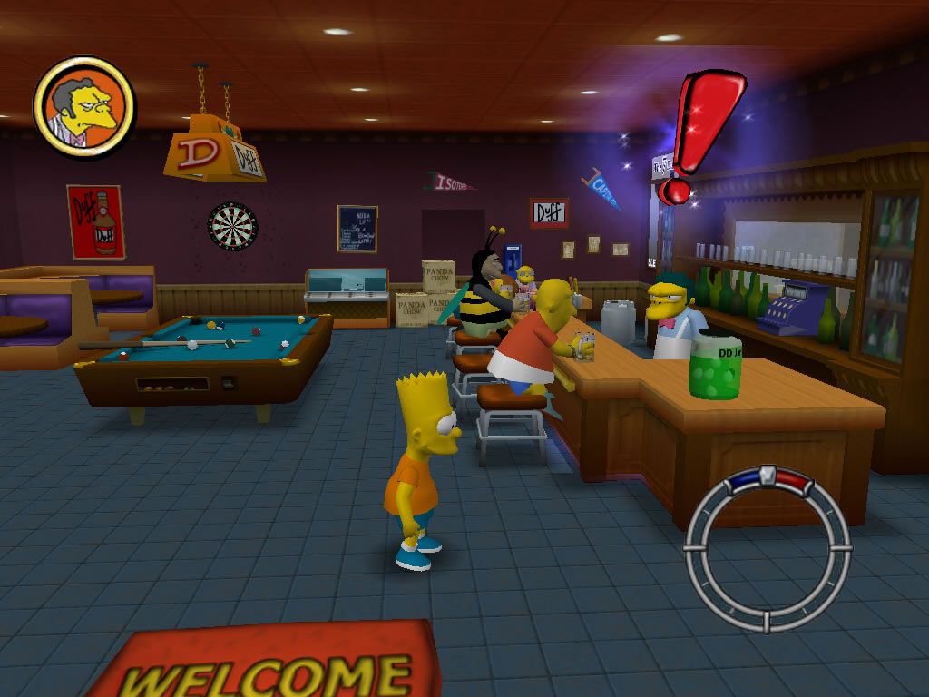 the simpsons, hit & run