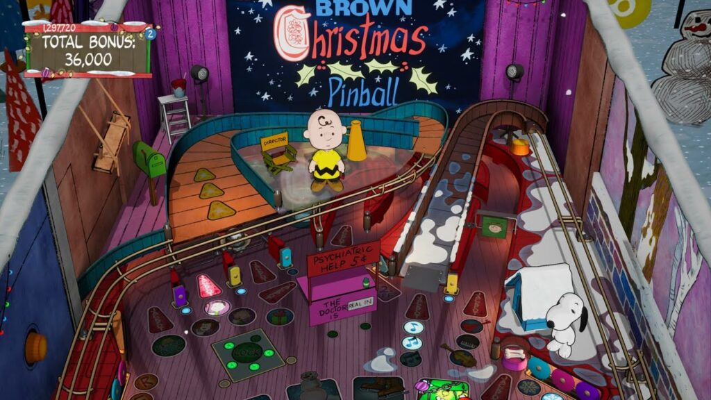 a charlie brown christmas, pinball fx